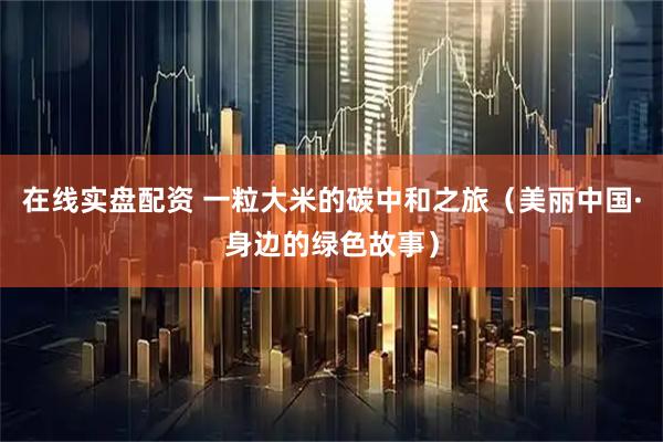 在线实盘配资 一粒大米的碳中和之旅（美丽中国·身边的绿色故事）