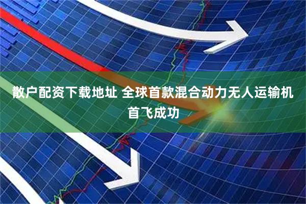 散户配资下载地址 全球首款混合动力无人运输机首飞成功